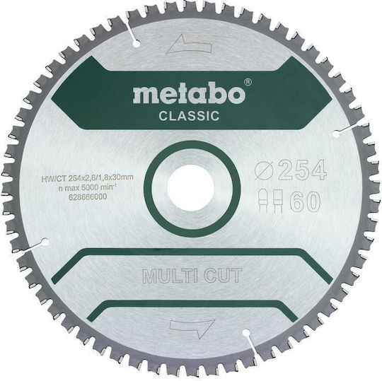 Metabo Multicutclassic 254x30 60 Fz Tz 5neg