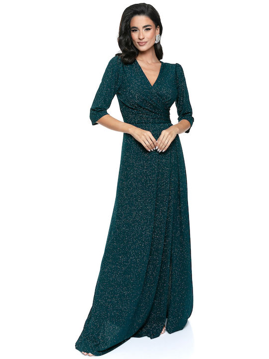 RichgirlBoudoir Maxi Evening Dress Green