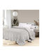 Melinen Κουβερτοπάπλωμα με Γέμιση Hollowfiber Μονό 160x220εκ. Ian Silver 750 GSM