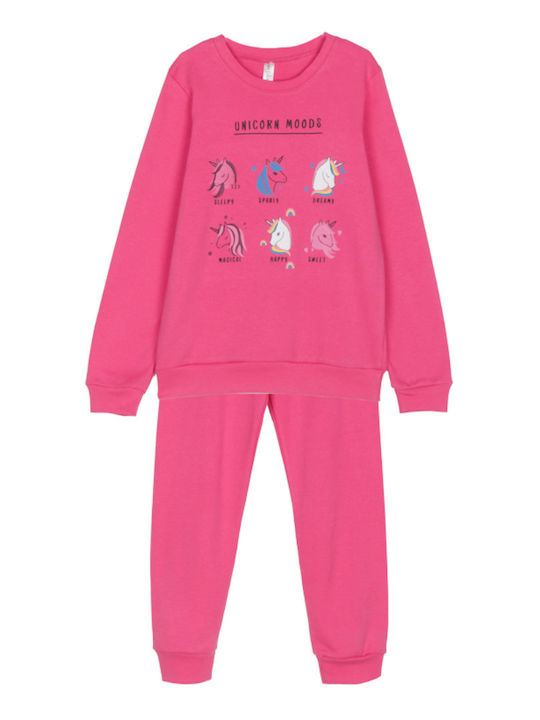Dreams by Joyce Pijamale Copii Iarna Fucsia Uni...