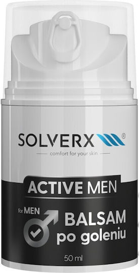 Solverx Active Men After Shave Balsam für empfindliche Haut mit Panthenol 50ml