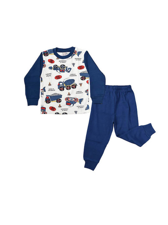 Esthisis Kids Pyjamas Winter Cotton Blue