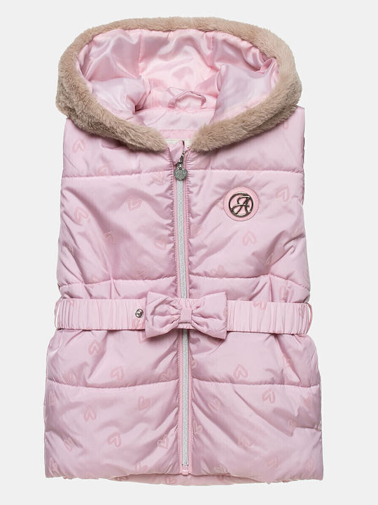 Kids' Casual Jacket with Hood Pink