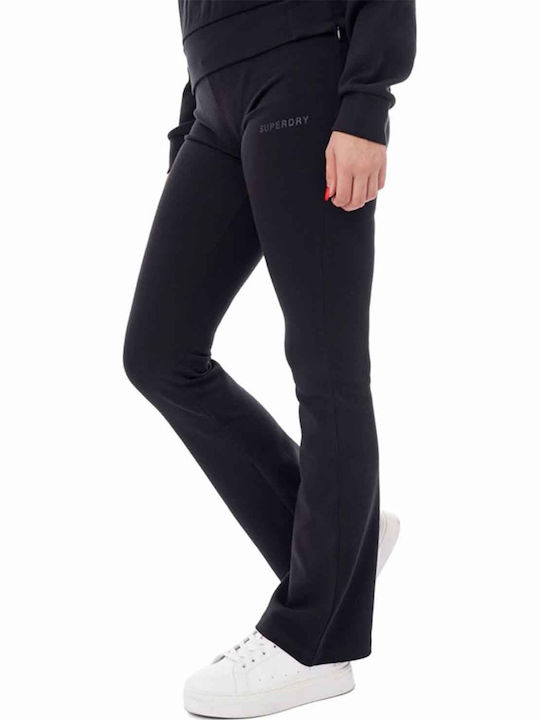 Παντελόνι Φόρμας με Λάστιχο Μαύρο