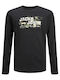 Kids' Shirt Long Sleeve Black