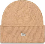 New Era Beanie Unisex Σκούφος Πλεκτός σε Μπεζ χ...
