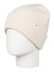 Beanie Γυναικείος Σκούφος με Rib Πλέξη σε Εκρού χρώμα
