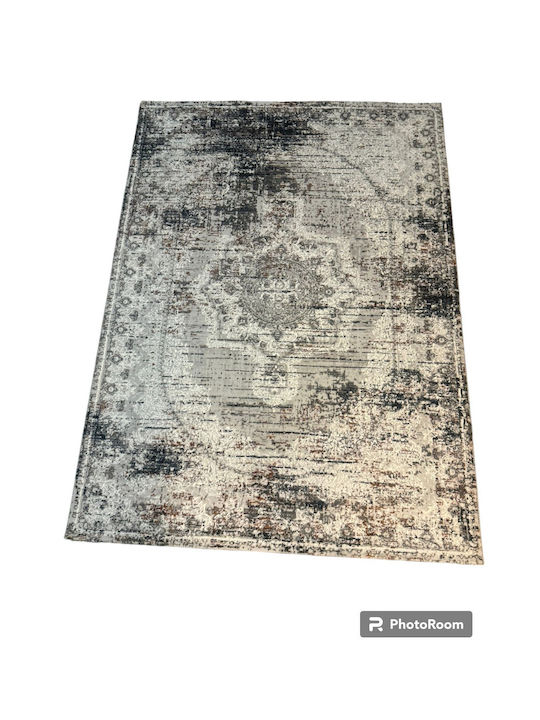 Rug Rectangular Multi Grey