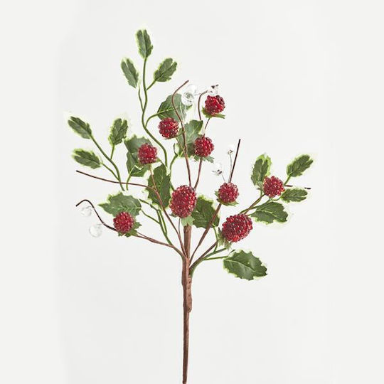 Eurolamp Christmas Fabric Decorative Branch 37cm