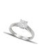Themelidis Jewels Einzelstein aus Weißgold 18K mit Diamant