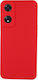 Back Cover Σιλικόνης Κόκκινο Oppo A78 4g