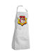 Koupakoupa Brawl Stars Colt Waterproof Apron White 40x22cm