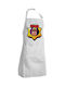 Koupakoupa Brawl Stars Shelly Waterproof Apron White 40x22cm