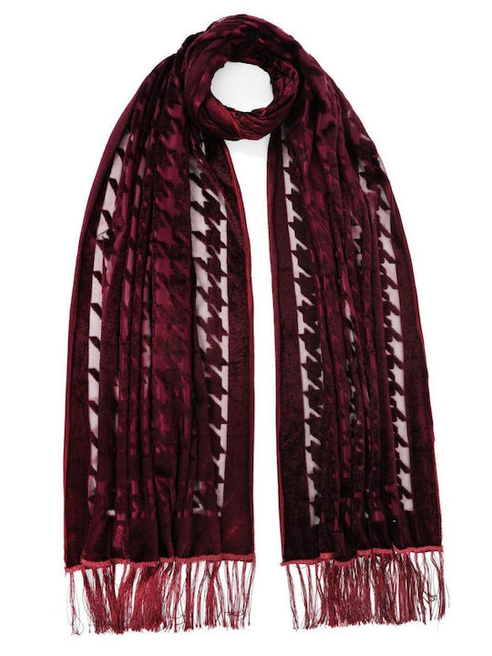 Doca Women's Scarf Burgundy