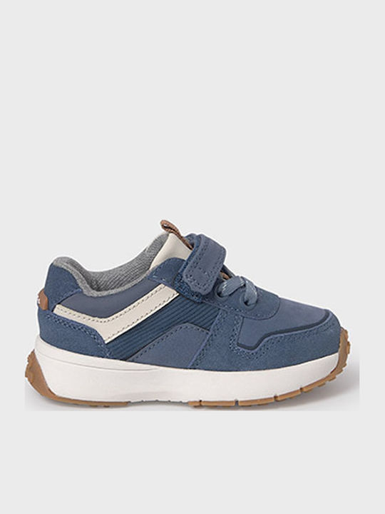 Mayoral Running Παιδικά Sneakers με Σκρατς Μπλε