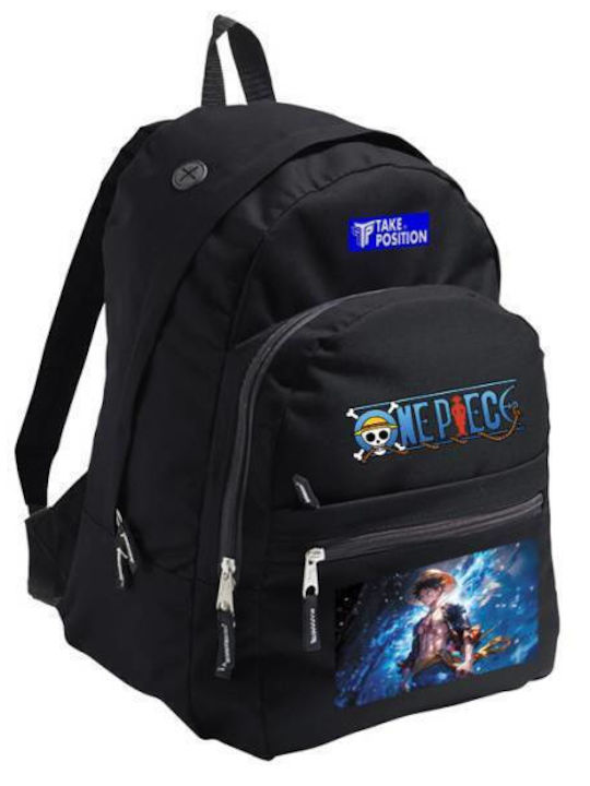 Takeposition Pearl School Bag Backpack Junior High-High School Black 24.1Liters