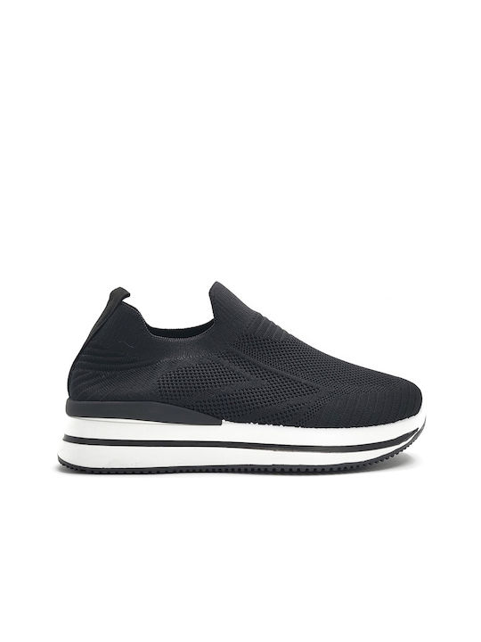 Plato Slip-on-uri pentru femei Negru