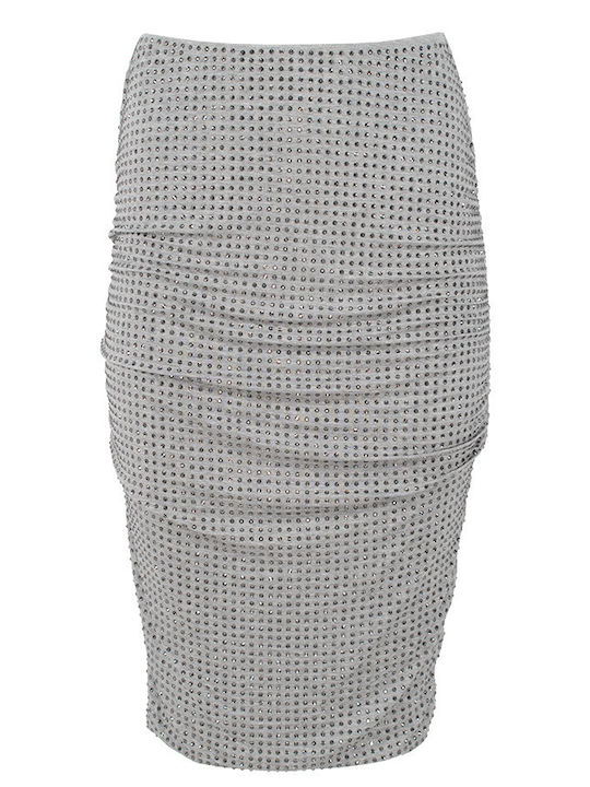 Pinko Fustă Midi grey