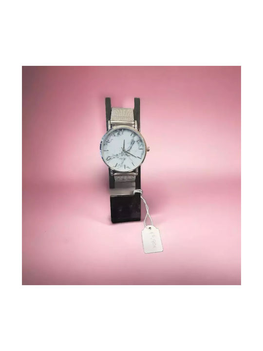 Watch with Silver Metal Bracelet