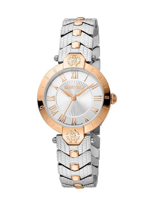Roberto Cavalli Γυναικείο Ρολόι 30mm Μπαταρίας ...