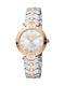 Roberto Cavalli Women's Watch 30mm Battery with Silver Stainless Steel Bracelet