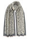 Doca Women's Wool Scarf Gray