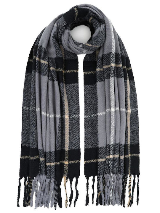 Doca Women's Wool Scarf Black