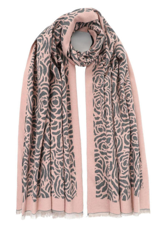 Doca Women's Wool Scarf Pink