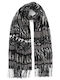 Doca Women's Wool Scarf Black