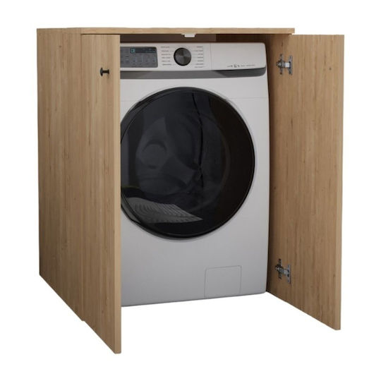 Megapap Gray Cabinet de baie Mobilier pentru baie L70xA66xÎ90cm Stejar
