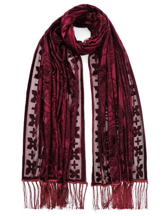 Doca Women's Scarf Burgundy