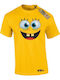 Ανδρικό Μπλουζάκι T-shirt Βαμβακερό Takeposition Bob Happy Face Κίτρινο 320-1383-04