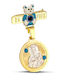 Themelidis Jewels Kinder Sicherheitsnadel aus Gold 14K MSP2303.040