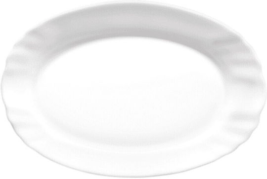 Estia Opal Evia Serving Platter Oval made of Porcelain White