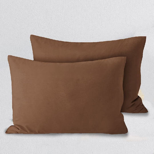 Isadore Lorraine Kissenbezug-Set Coffee 50x70cm.
