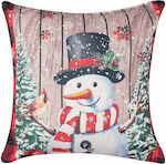 Silk Fashion Christmas Decorative Square Pillow...