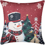 Silk Fashion Christmas Decorative Pillow Square...