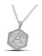 Themelidis Jewels Necklace Monogram from Silver