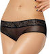 Queen Lingerie Γυναικείο Sexy String Μαύρο