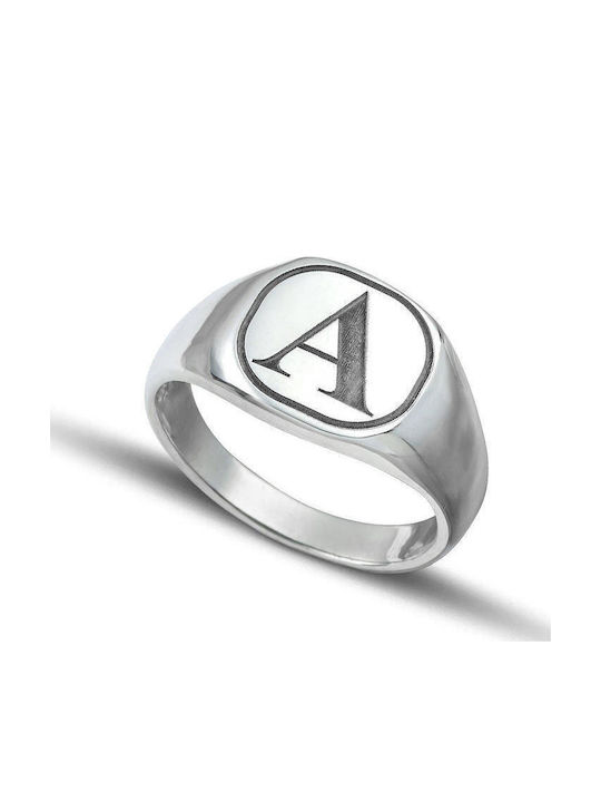 Themelidis Jewels Ανδρικό Δαχτυλίδι από Ασήμι
