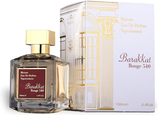 Fragrance World Barakkat Rouge 540 Eau De Parfum 100ml