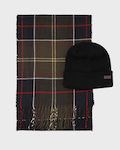 Barbour Beanie Ανδρικός Σκούφος Πλεκτός σε Πράσ...