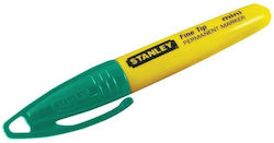 Stanley Fine Tip Ανεξίτηλος Μαρκαδόρος Πράσινος