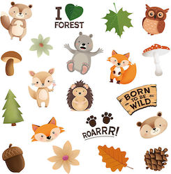 Party Pal Forest Friends Παιδικά Τατουάζ