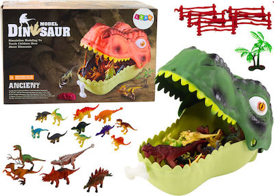 Миниатюрна Играчка Dinosaur Figures Set Зелен