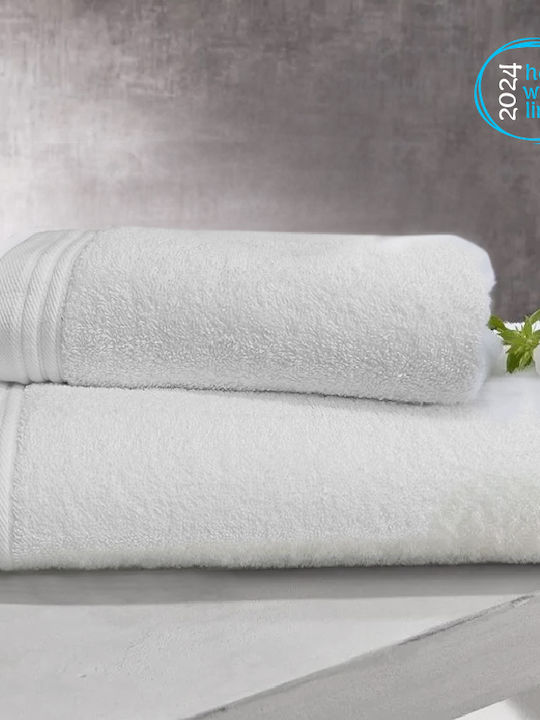 Isadore Lorraine Face Towel Limited Edition White 2 Pieces Weight 510gsm
