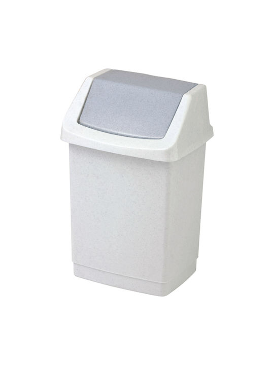 Curver Coș de Gunoi Plastic Gri 50lt 1buc