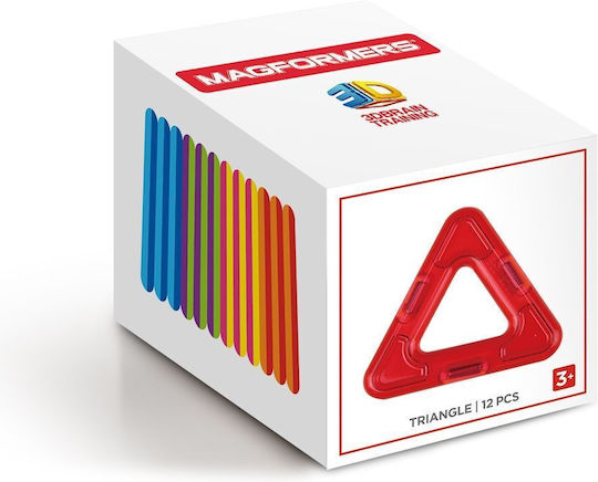 Magformers Μαγνητικό Παιχνίδι Κατασκευών Triangle για Παιδιά 3+ Ετών