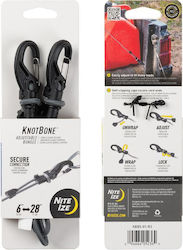 Knotbone Spanngummi-Haken Schwarz 71cm Kbb5-01-r3 Nite Ize