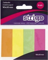 Strigo Adhesive Notes 50x20mm 200 Sheets 329099